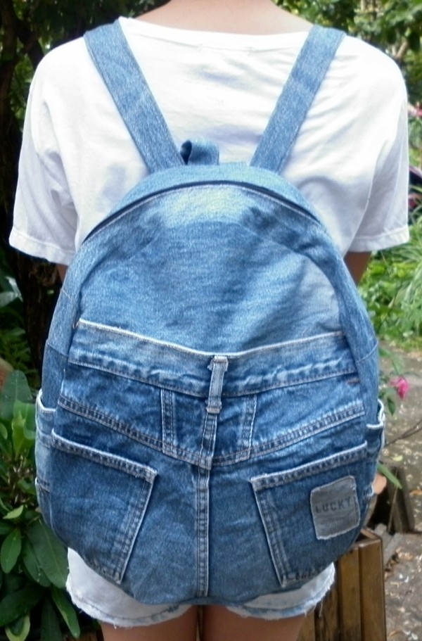 old knapsack