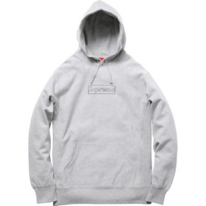 supreme x kaws box logo hoodie