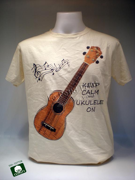 VINTAGE TSHIRT GUITAR MUSIC UKULELE tshirt BRAND NEW Ukulele tees SIZE