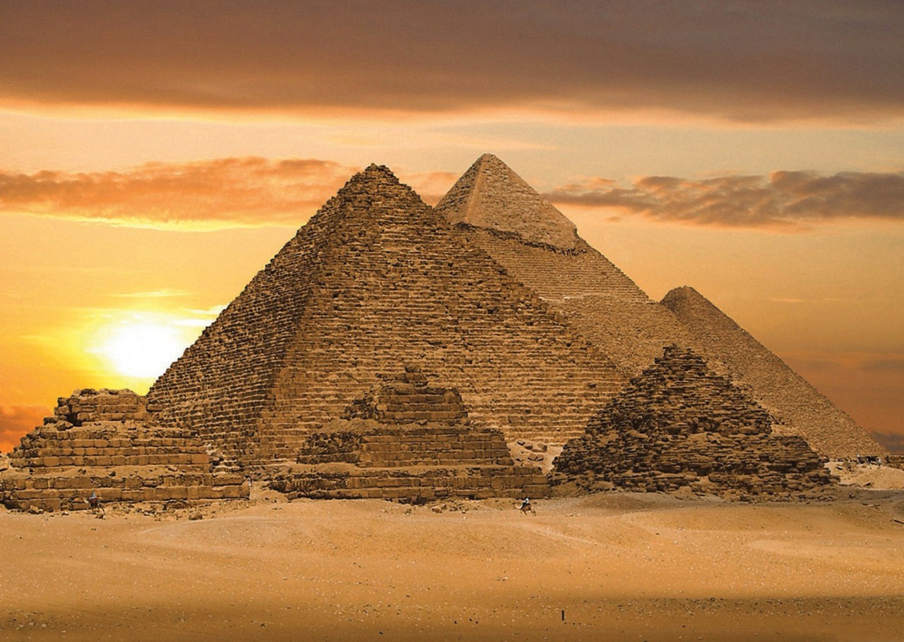 EGYPTIAN PYRAMIDS CAIRO EGYPT A3 POSTER PRINT HAL266 EBay