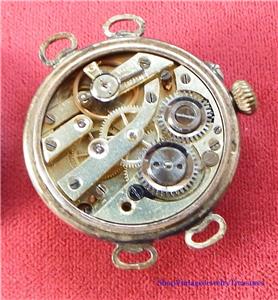 argent dore pocket watch