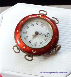 argent dore pocket watch