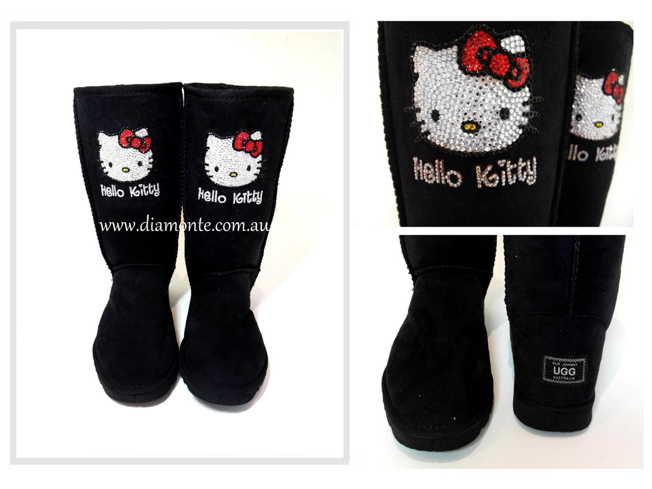 hello kitty ugg style boots hello kitty ugg style boots