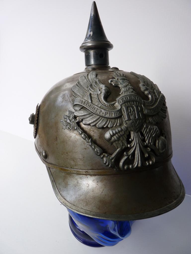 WW1 GERMAN PRUSSIAN CUIRASSIER STEEL LOBSTER TAIL ...