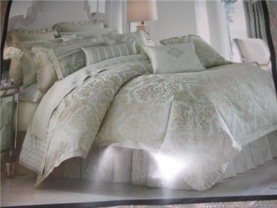 CROSCILL WHITE LABEL JADE READING BOLSTER PILLOW  NEW