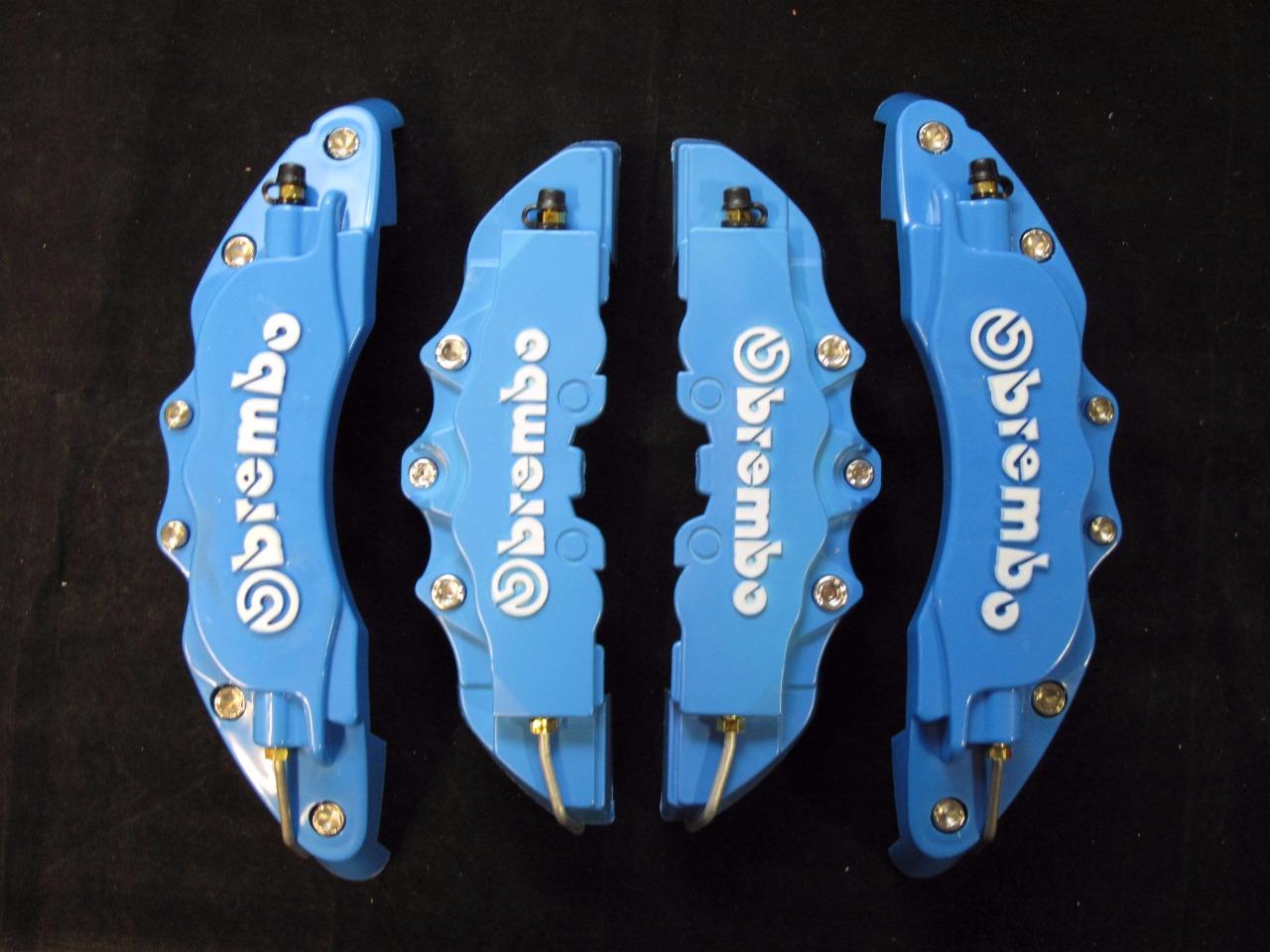 BREMBO CALIPER COVER SET BLUE BMW E39 E60 E61 E63 E64 E65 E66 E67 E68