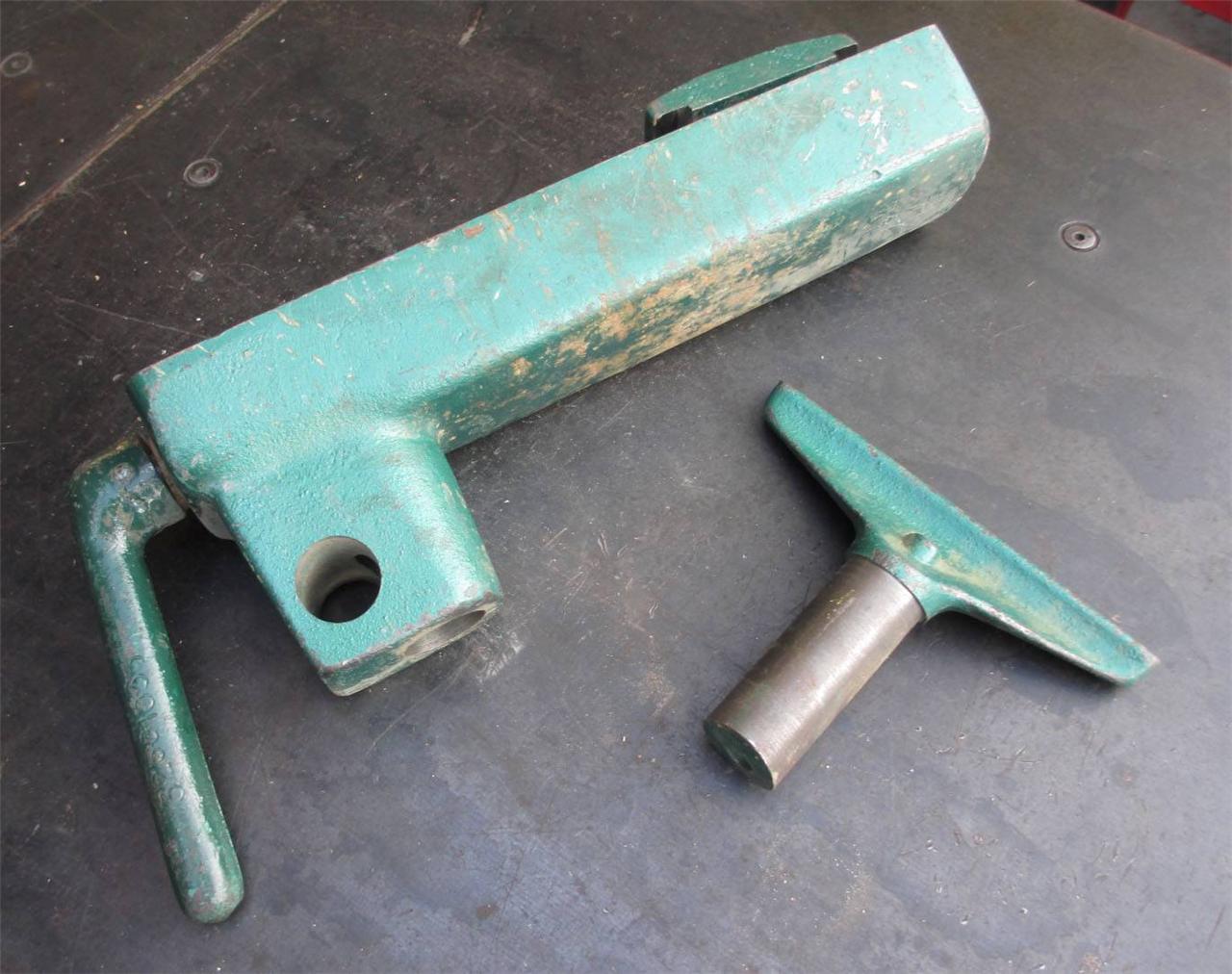 POWERMATIC WOOD LATHE TOOLPOST CARRIAGE & TOOL REST MODEL 90