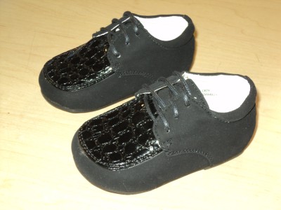Black Shoes  Wedding on Baby Boys Black Shoes Wedding Page Boy Christening Kids Shoes P1