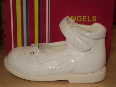 Baby Girl White Shoes on Baby Girl White Leather Shoes Wedding Shoes Kl  Size 8   Ebay
