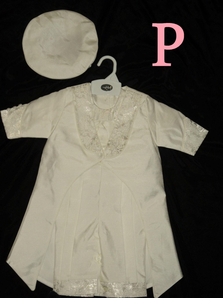 Baby Boy Ivory Christening Baptism Suit/Outfit/ siZes 3M,6M,12M,18M