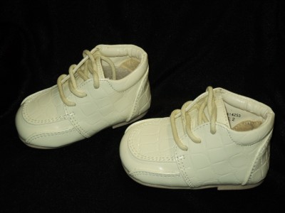 Toddler Boys Wedding Attire on Baby Boy Ivory Beige Leather Dress Shoes Wedding Size 2 3 4 5 6 Ebay