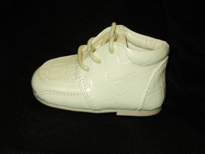 Toddler Boys Wedding Attire on Baby Boy Ivory Beige Leather Dress Shoes Wedding Size 2 3 4 5 6   Ebay
