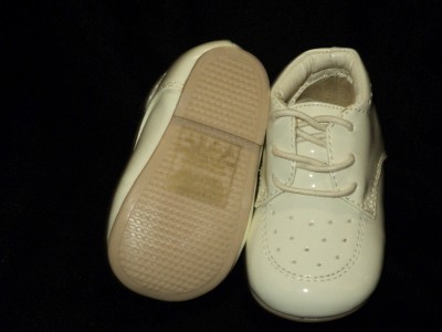 Baby  Wedding Clothes on Baby Boy Ivory Beige Dress Shoes Wedding Ivory 15 1 Size 2 3 4 5 6