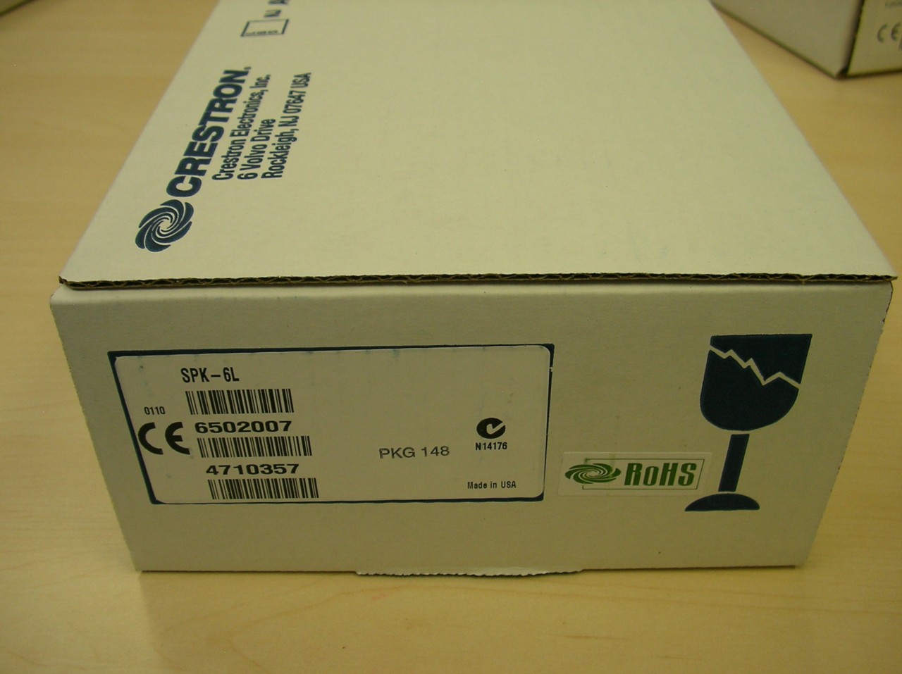 Crestron SPK-6L Speaker Kit for Isys TPS-6L! NEW IN BOX