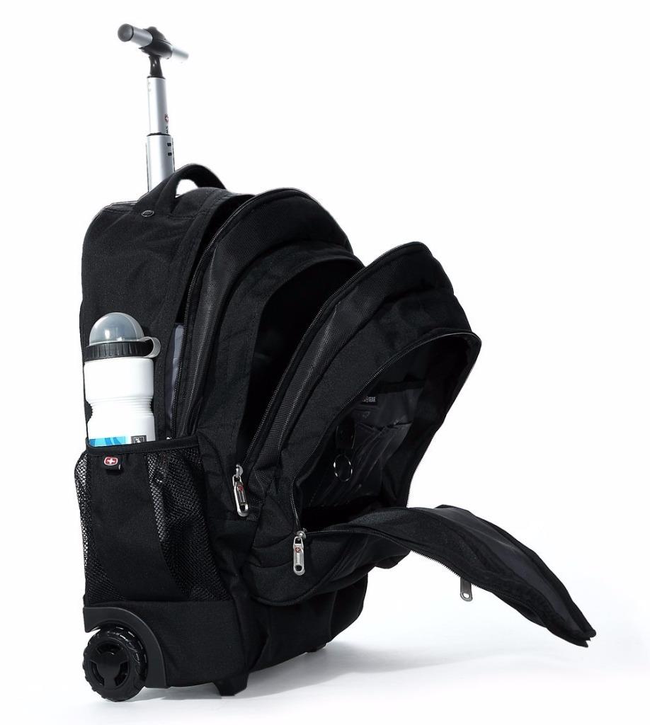 Swiss Gear Wheeled Backpack Fits 17Inch Notebook Laptop Swissgear