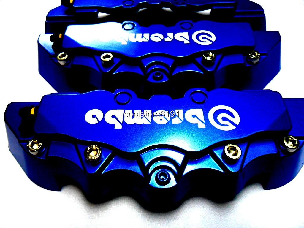 MEDIUM BLUE BREMBO LOOK BRAKE CALIPER COVERS KIT F/R eBay