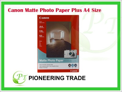 canon a4 170gsm matte sheets paper brand manufacturer