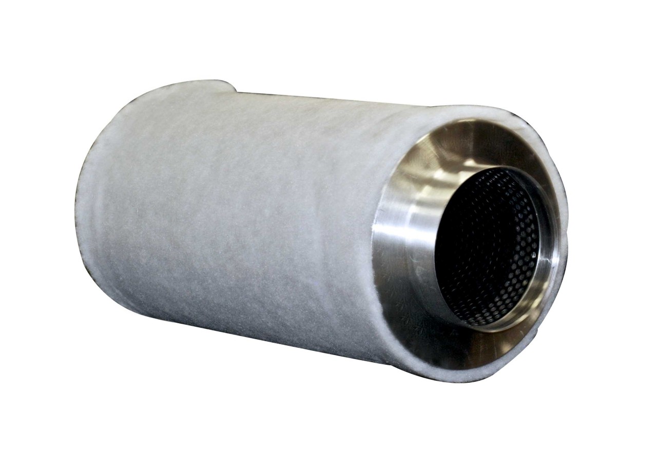 6" CARBON AIR FILTER COMBO INLINE FAN EXHAUST inch SIX