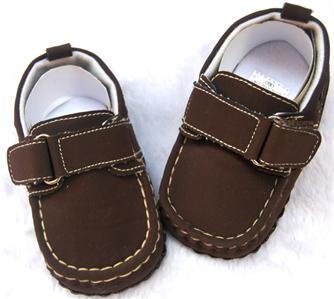 Toddler Boys Tennis Shoes on Dark Brown Baby Boy Tennis Walking Shoes Size 2 3   Ebay