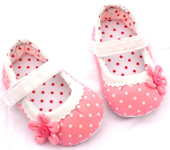 pink bow new infant toddler baby girl Mary Jane shoes size ...