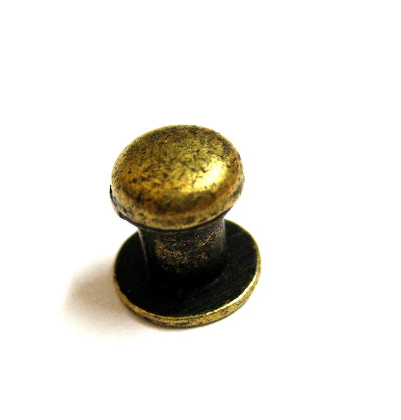 12× Mini Nipple Antique Brass Silver Gold Jewelry BOX Case Drawer Knobs