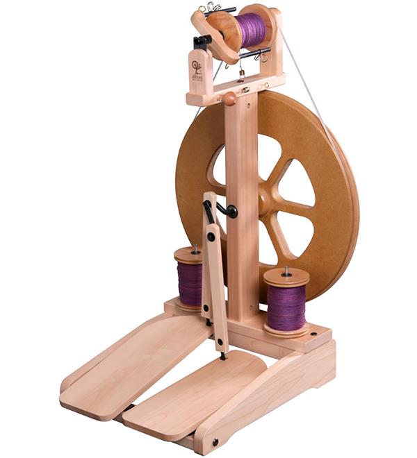Ashford kiwi Spinning Wheel 2 Lacquered