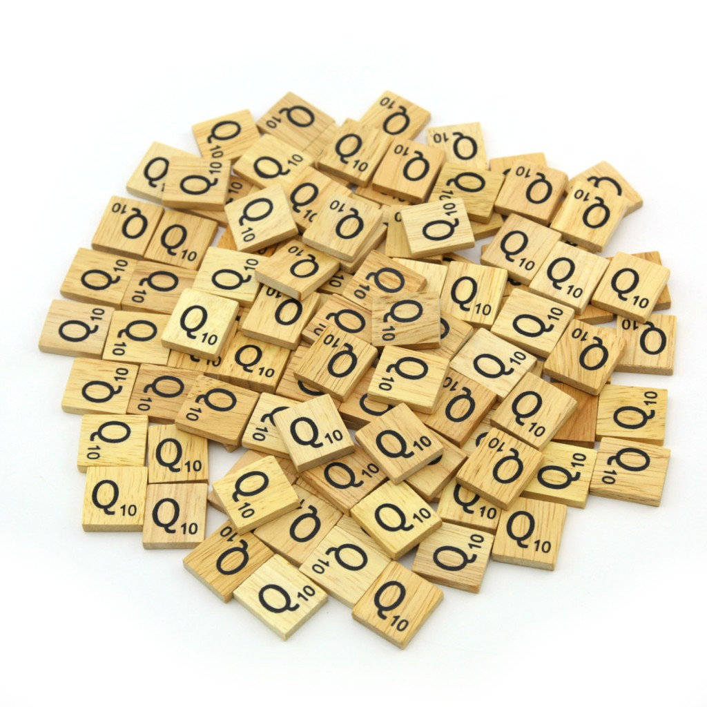 WOODEN SCRABBLE TILES CUSTOM LETTERS SET FOR JEWELRY SCRAPBOOKING HANDCRAFTS - Bild 18 von 29