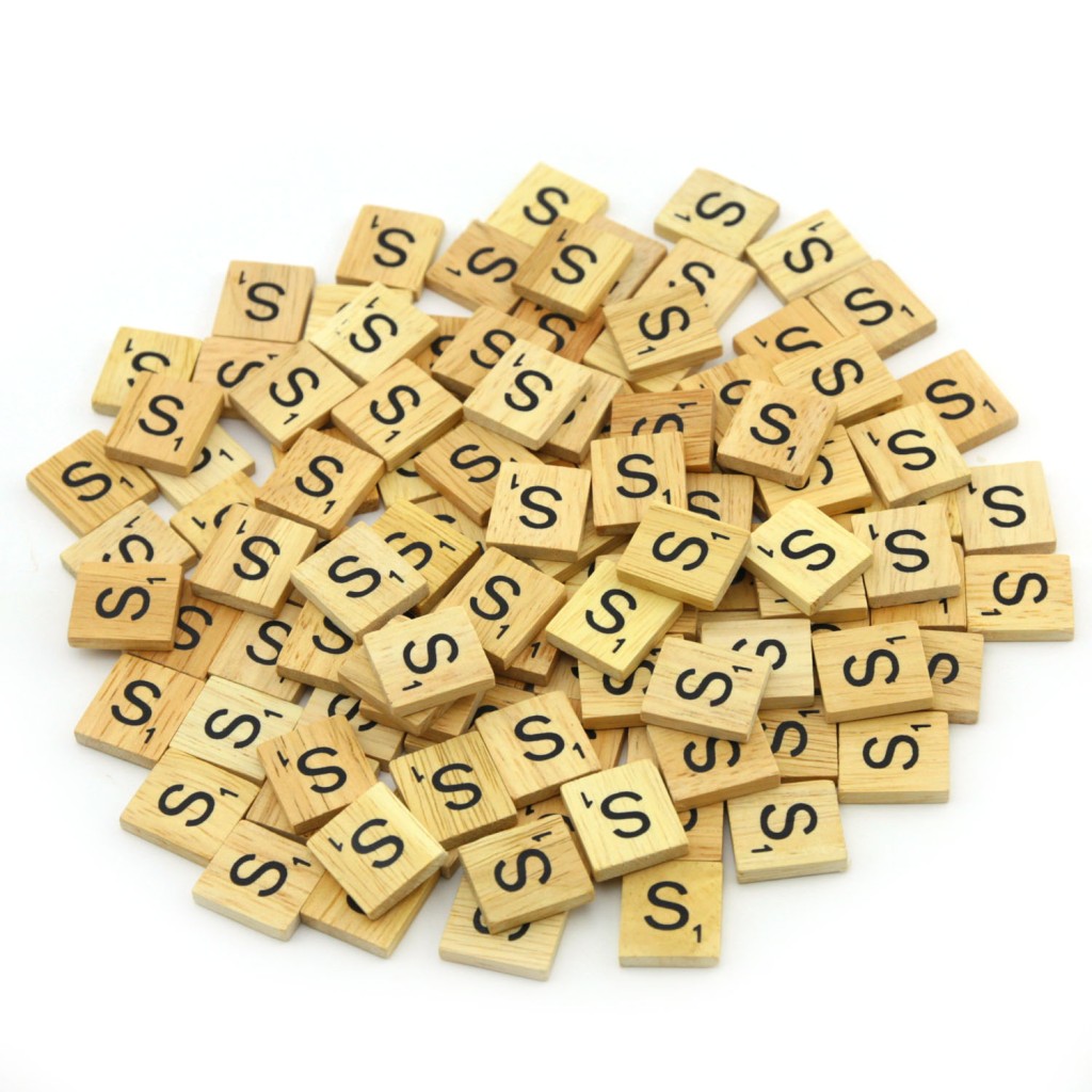 WOODEN SCRABBLE TILES CUSTOM LETTERS SET FOR JEWELRY SCRAPBOOKING HANDCRAFTS - Bild 20 von 29
