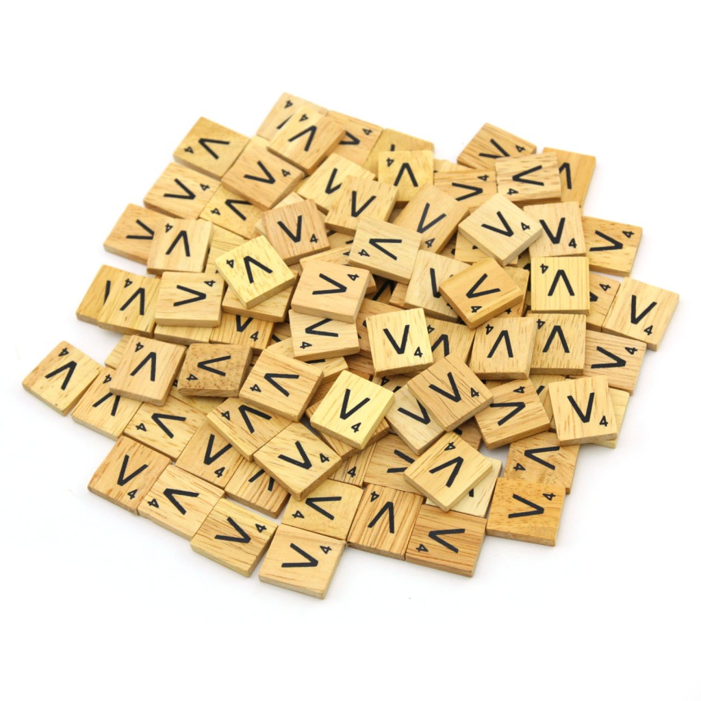 WOODEN SCRABBLE TILES CUSTOM LETTERS SET FOR JEWELRY SCRAPBOOKING HANDCRAFTS - Bild 23 von 29