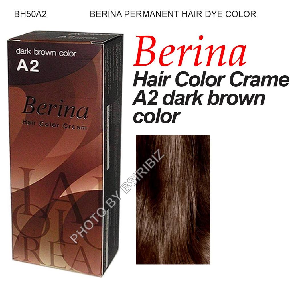 Berina Perment Hair Dye Color Colour Cream Cool Hot Crezy Shades