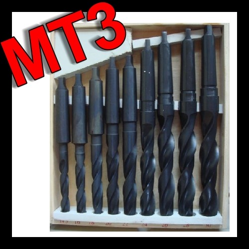 Quantum MT3 Morse Taper Drills Drill BIT SET Drilling Press Lathe Milling eBay