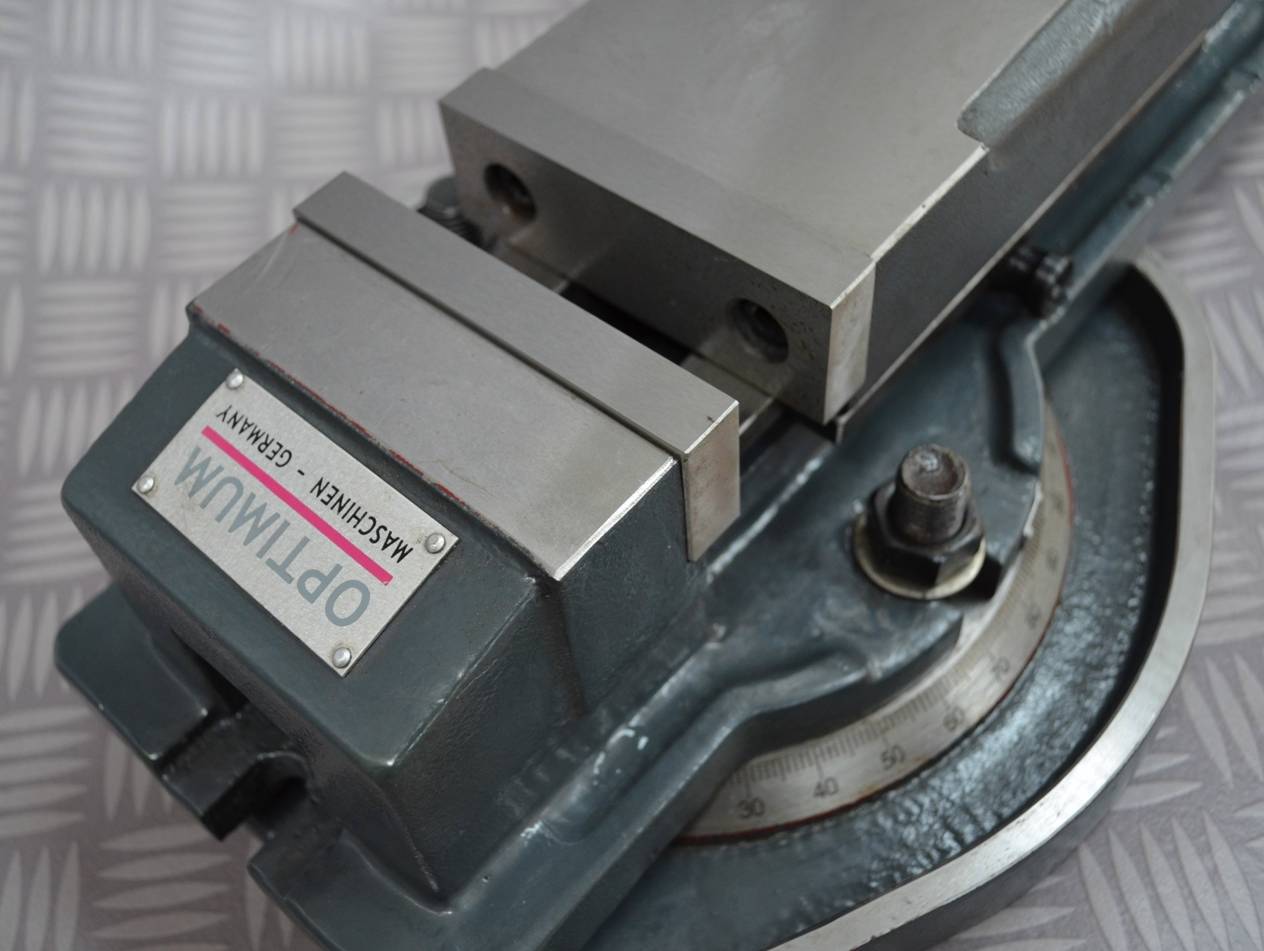 125mm 5" Hydraulic Milling Machine Vice for sale Swivel Base