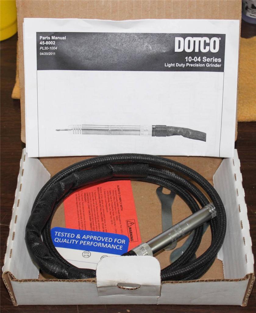 **NICE** Dotco 10R04011B Straight Pencil Precision Air Die Grinder 1/8