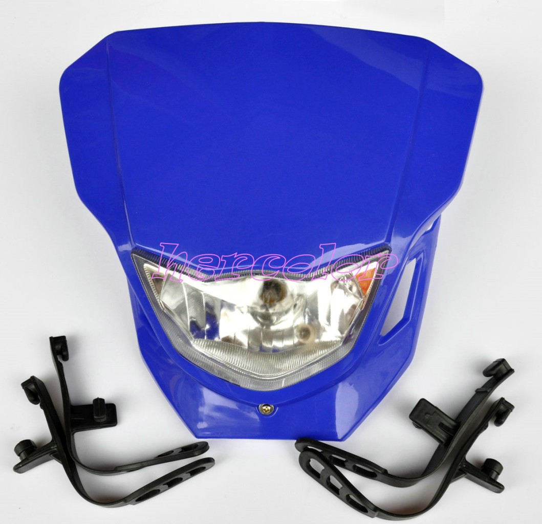 Dirt Bike Motorcycle Universal Vision Headlight Street Fighter Headlamp
