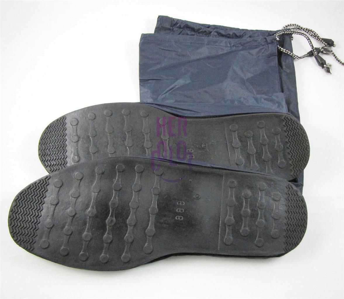 motorcycle rain boot covers