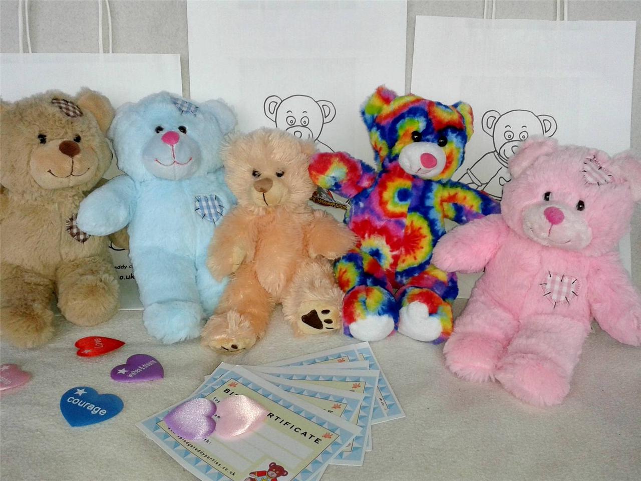 customise your own teddy bear
