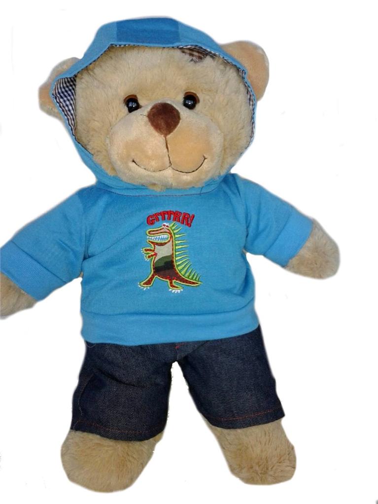 build a bear patches teddy
