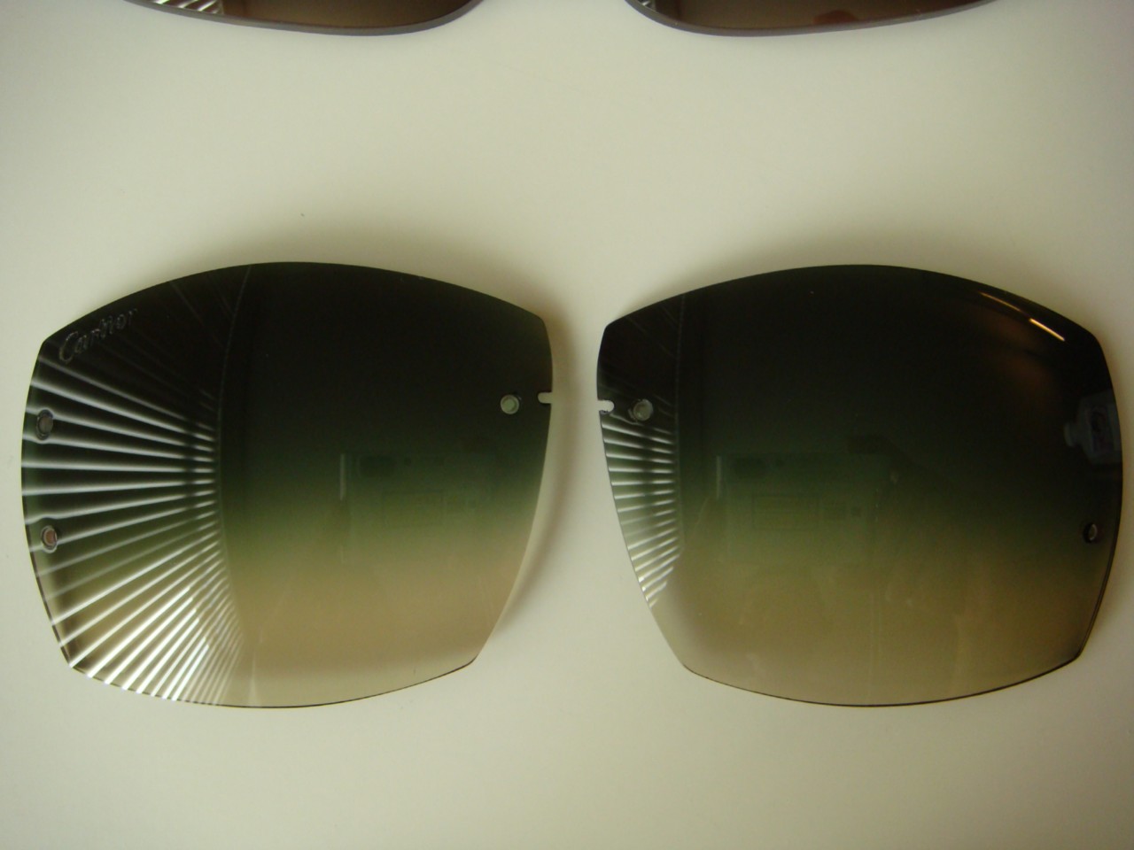 Cartier classic c rimless sunglasses replacement lenses eBay