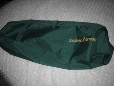 Baby Carry  on Baby Trend Carry Storage Bag Travel Play Yard Pen Green   Ebay