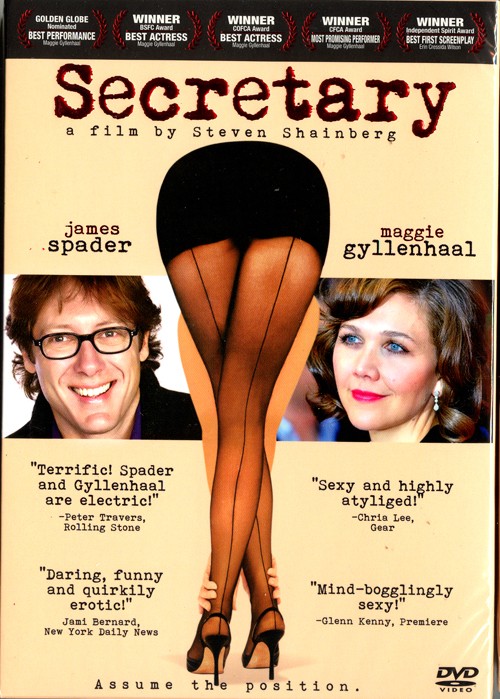 Secretary James Spader Maggie Gyllenhaal Kinky Sexy Comedy Drama Dvd
