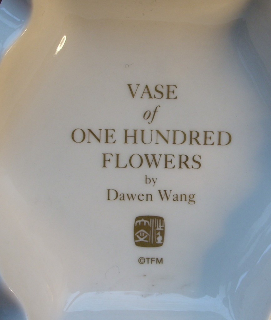 FRANKLIN MINT FAMILE ROSE VASE "VASE OF 100 FLOWERS" eBay