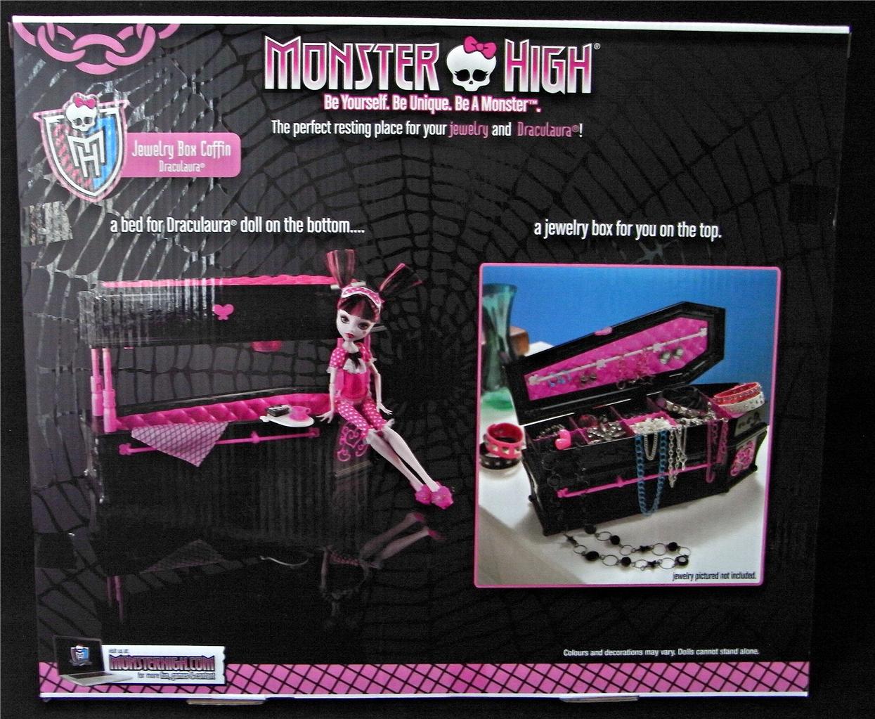 monster high coffin bed