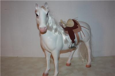 american girl doll white horse