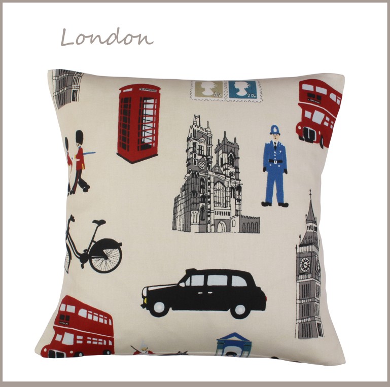 UNION JACK BUNTING SHABBY COUNTRY CHIC NAUTICAL OLYMPICS VINTAGE CUSHIONS COVERS - Picture 12 of 25