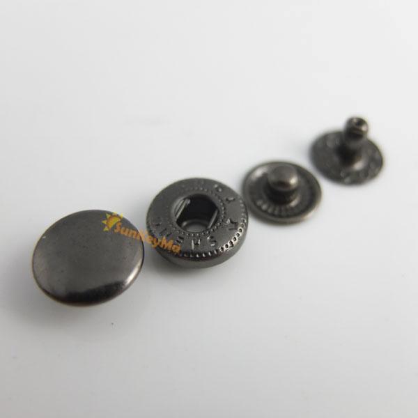 20 50 100 500 Leather craft Rapid Rivet Button METAL Snaps Fasteners