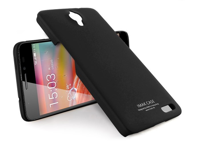 Imak Ultra Slim Hard Case Cover + LCD Screen Film For Alcatel One Touch