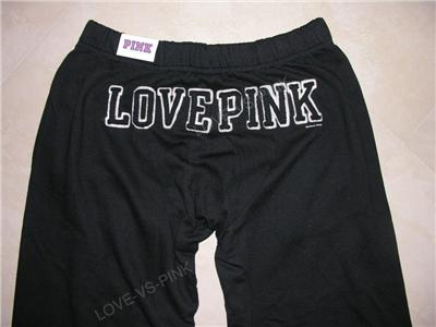 sweats boyfriend yoga victoria secret pants pink