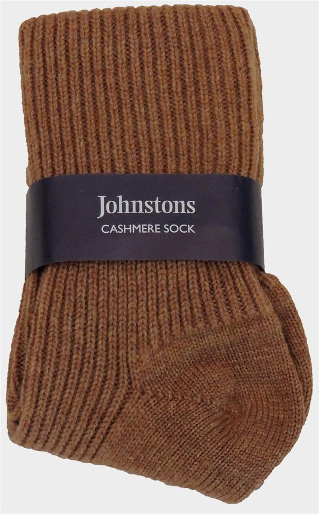 100 CASHMERE Bed Socks Johnstons of Elgin NWT One Size Scotland Made