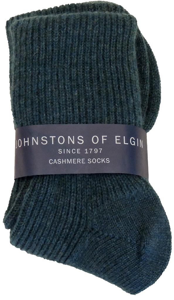 100 CASHMERE Bed Socks Johnstons of Elgin NWT One Size Scotland Made
