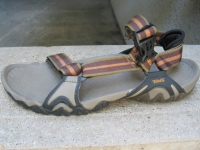 Shoes Teva on Teva Strappy Sport Sandals Mens Used Shoes 12   Ebay